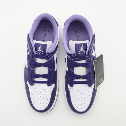 DM1206-515 Nike Air Jordan 1 Low FlyEase Sky J Purple White (Men's)