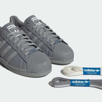 IE6115 NEIGHBORHOOD adidas Originals Superstar 2005 Grey Footwear White (Men's)