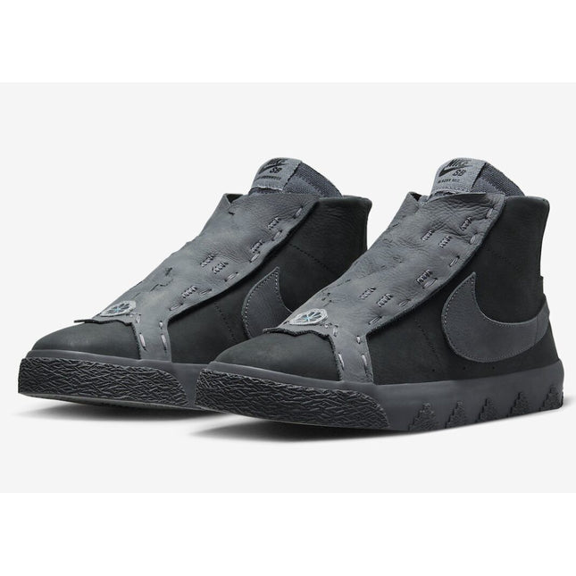 FQ0792-001 Di�forr Greenwood Nike SB Zoom Blazer Mid QS Dark Grey (Men's)