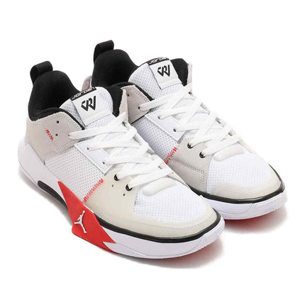 FD2336-106 Nike Jordan One Take 5 White Black University Red (Men's)