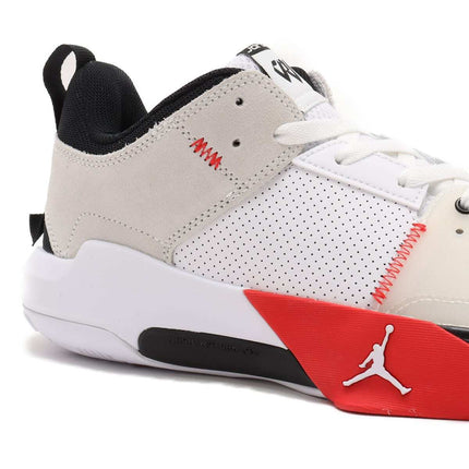 FD2336-106 Nike Jordan One Take 5 White Black University Red (Men's)