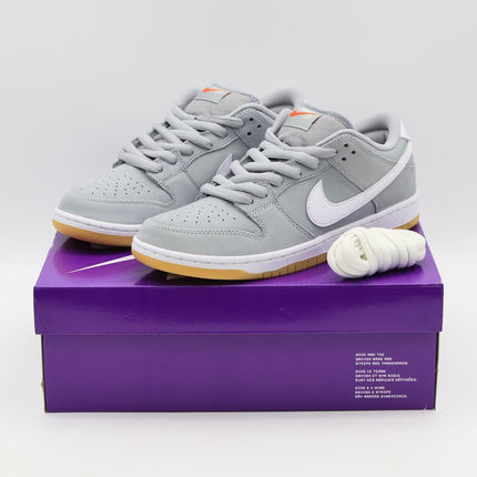 DV5464-001 Nike SB Dunk Low Orange Label Grey Gum Cool Wolf Gray Light (Men's)