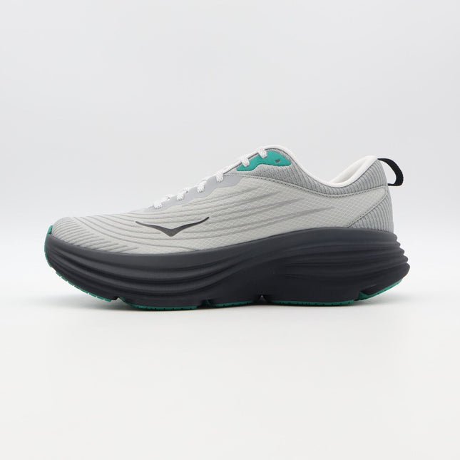 1150918-HRM Hoka Bondi 8 TS Harbor Mist Black Mint Green Grey (Men's)