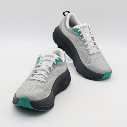 1150918-HRM Hoka Bondi 8 TS Harbor Mist Black Mint Green Grey (Men's)