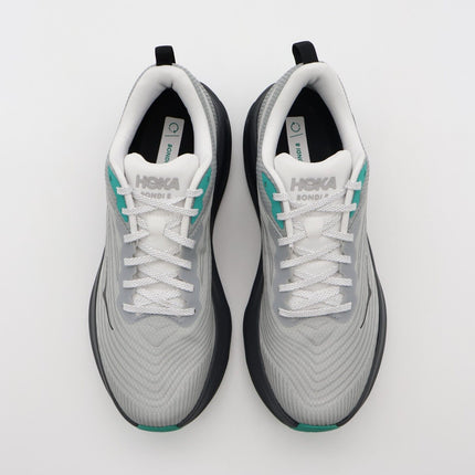 1150918-HRM Hoka Bondi 8 TS Harbor Mist Black Mint Green Grey (Men's)