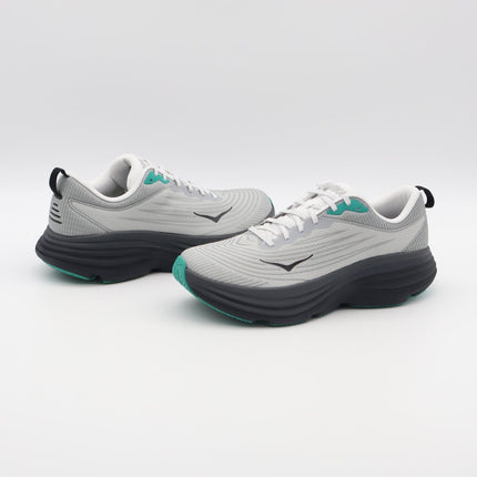 1150918-HRM Hoka Bondi 8 TS Harbor Mist Black Mint Green Grey (Men's)