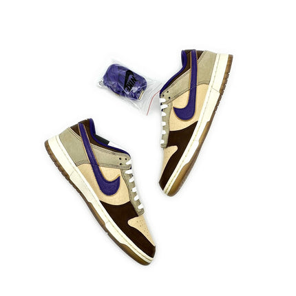 DQ5009-268 Nike Dunk Low Setsubun 2022 White Khaki Purple Brown Beige Sail Cacao