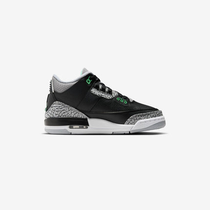 DM0967-031 Nike GS Air Jordan 3 Retro Green Glow