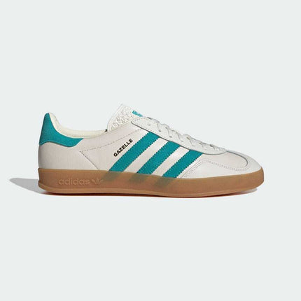 JI2583 adidas Originals Gazelle Indoor Chalk White Footwear White Gum (Men's)