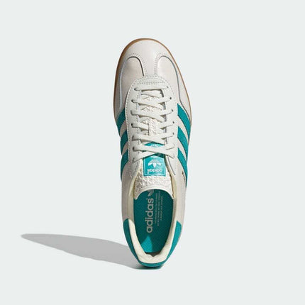 JI2583 adidas Originals Gazelle Indoor Chalk White Footwear White Gum (Men's)