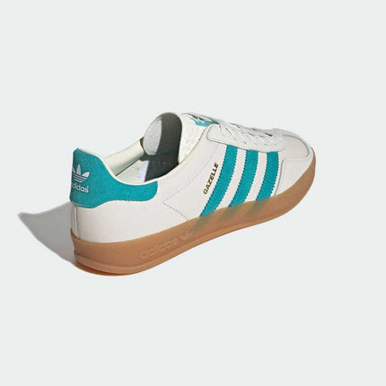 JI2583 adidas Originals Gazelle Indoor Chalk White Footwear White Gum (Men's)