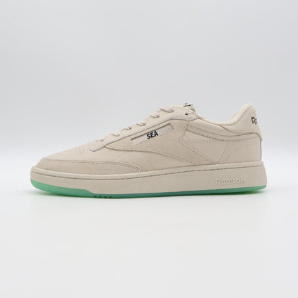 R00007 WIND AND SEA atmos Reebok Club C 85 Ivory (Men's)