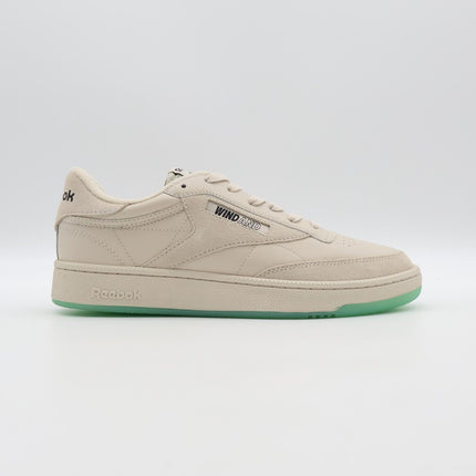 R00007 WIND AND SEA atmos Reebok Club C 85 Ivory (Men's)