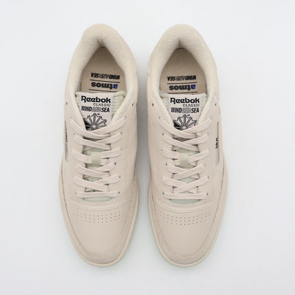 R00007 WIND AND SEA atmos Reebok Club C 85 Ivory (Men's)