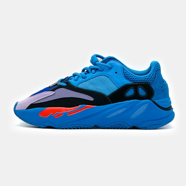 HP6674 Adidas YEEZY Boost 700 HI-RES Blue Black Purple Orange Bright Vivid Mens