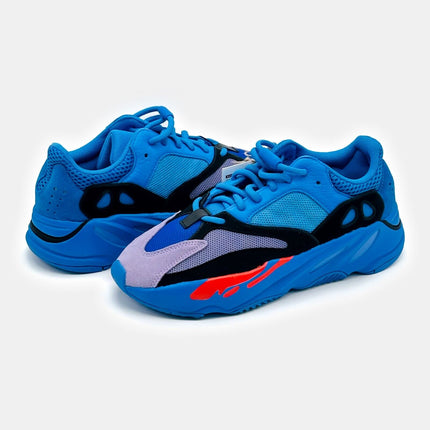 HP6674 Adidas YEEZY Boost 700 HI-RES Blue Black Purple Orange Bright Vivid Mens