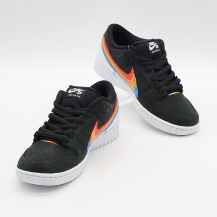 DH7722-001 Polaroid Nike SB Dunk Low Pro QS Black White (Men's)