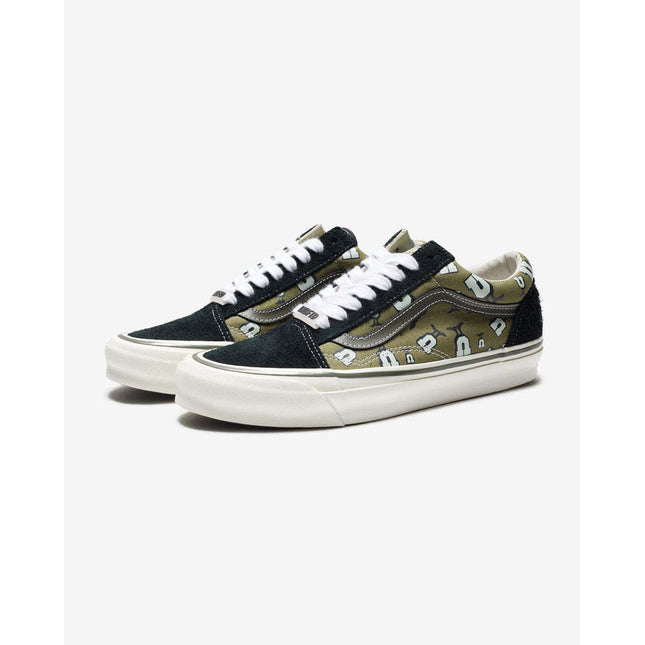 UNDFTD-VANS-OLDSKOOL-GRASSHOPPER UNDEFEATED Vault by Vans OG Old Skool LX (Men's