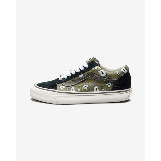 UNDFTD-VANS-OLDSKOOL-GRASSHOPPER UNDEFEATED Vault by Vans OG Old Skool LX (Men's