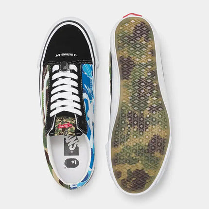 1K73-191-920 A BATHING APE®︎ Vans LX Old Skool Camo (Men's)