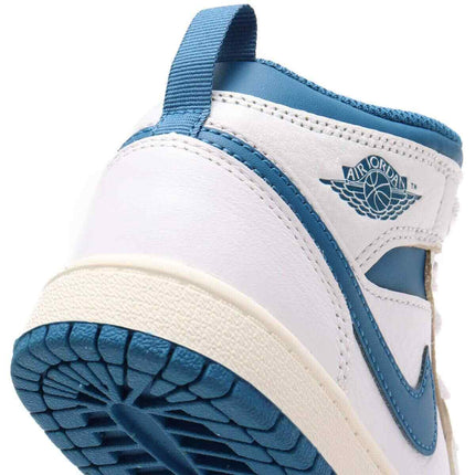 FN7493-141 Nike PS Jordan 1 Mid SE White Sail Industrial Blue