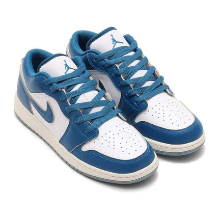 FN9137-141 Nike GS Air Jordan1 Low SE Industrial Blue