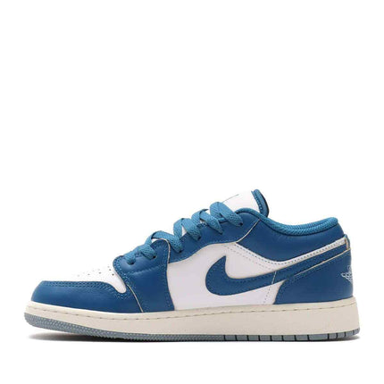 FN9137-141 Nike GS Air Jordan1 Low SE Industrial Blue