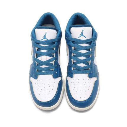 FN9137-141 Nike GS Air Jordan1 Low SE Industrial Blue