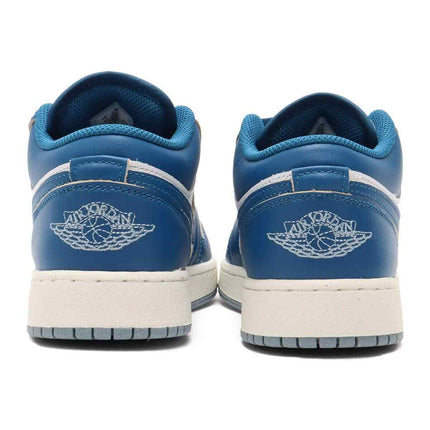 FN9137-141 Nike GS Air Jordan1 Low SE Industrial Blue