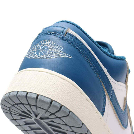 FN9137-141 Nike GS Air Jordan1 Low SE Industrial Blue