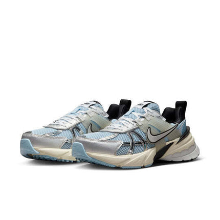 HF1876-400 Nike V2K Run Psychic Blue Black Blue Tint Metallic Silver (Women's)