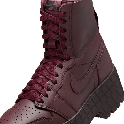 FJ5737-600 Nike Air Jordan 1 High Brooklyn Burgundy Crush (Women's)