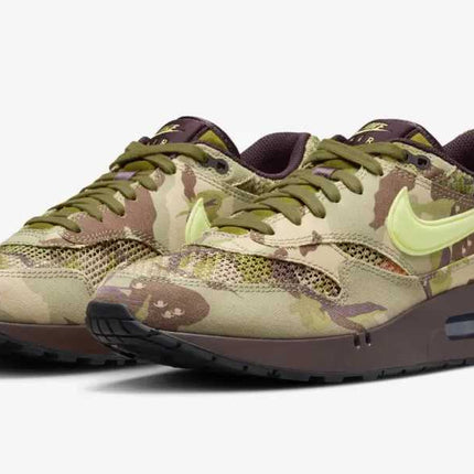 FN8358-200 Nike Air Max 1 �f86 Camo and Light Lemon Twist (Men's)