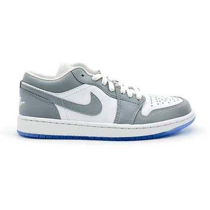 DC0774-105 Nike Air Jordan 1 Low Wolf Grey Aluminium (Women's)