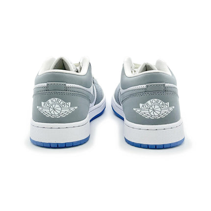 DC0774-105 Nike Air Jordan 1 Low Wolf Grey Aluminium (Women's)