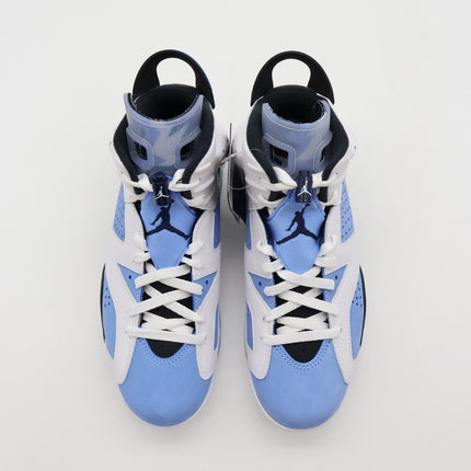 CT8529-410 Nike Air Jordan 6 UNC University Blue White College Navy (Men's)