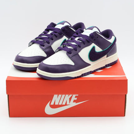 DQ7683-100 Nike Dunk Low Retro Chenille Swoosh Grand Purple (Men's)