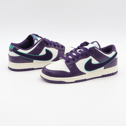 DQ7683-100 Nike Dunk Low Retro Chenille Swoosh Grand Purple (Men's)