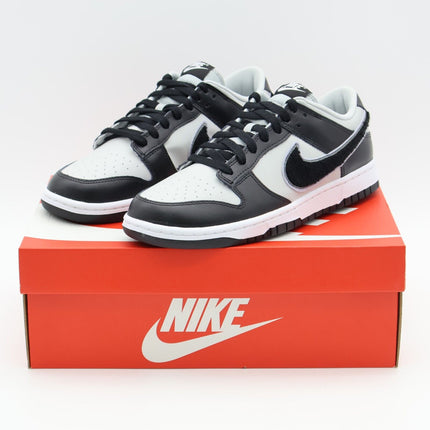 DQ7683-001 Nike Dunk Low Retro Chenille Swoosh Black Grey (Men's)