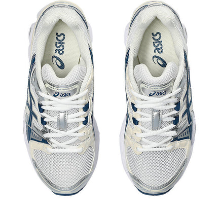 1202A278-108 Asics Gel-Nimbus 9 White Light Indigo (Men's)