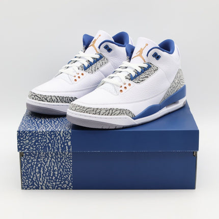 CT8532-148 Nike Air Jordan 3 Retro Wizards True Blue Metallic Copper (Men's)