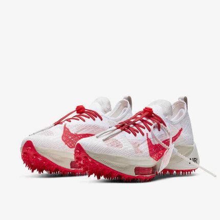 CV0697-100 Off-White Nike Air Zoom Tempo Next% Flyknit Solar Red (Men's)