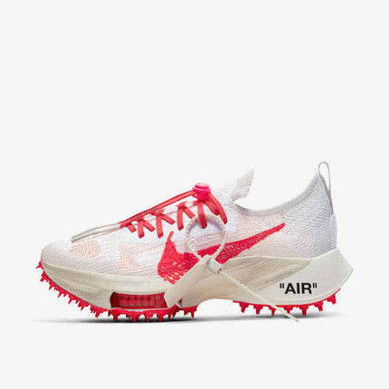 CV0697-100 Off-White Nike Air Zoom Tempo Next% Flyknit Solar Red (Men's)