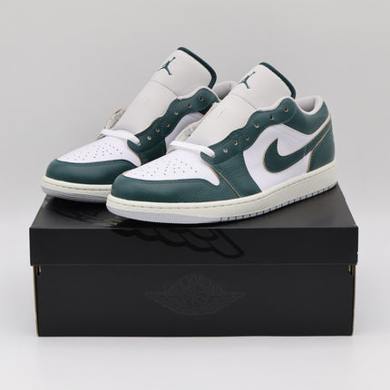 FQ7687-300 Nike Air Jordan 1 Low SE Oxidized Green White Sail (Men's)