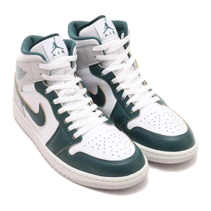 FQ7720-103 Nike Air Jordan 1 Mid Oxidized Green (Men's)