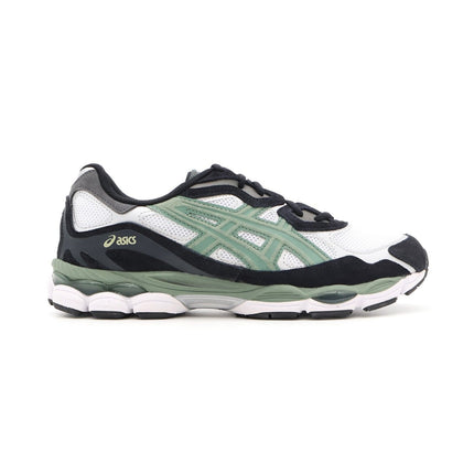 1201A789-101 Asics Gel-NYC White Ivy Black Sage Green Grey Black Khaki (Men's)