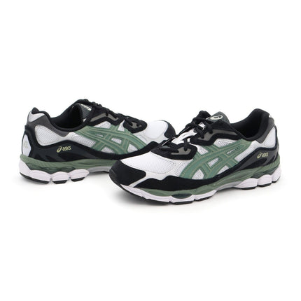 1201A789-101 Asics Gel-NYC White Ivy Black Sage Green Grey Black Khaki (Men's)