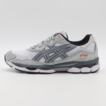 1201A789-102 Asics Gel-NYC White Steel Grey Red (Men's)