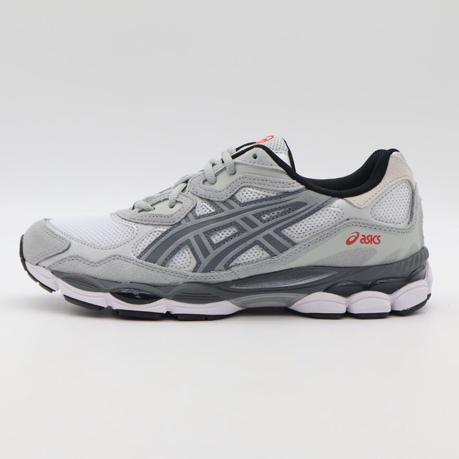 1201A789-102 Asics Gel-NYC White Steel Grey Red (Men's)