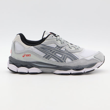 1201A789-102 Asics Gel-NYC White Steel Grey Red (Men's)